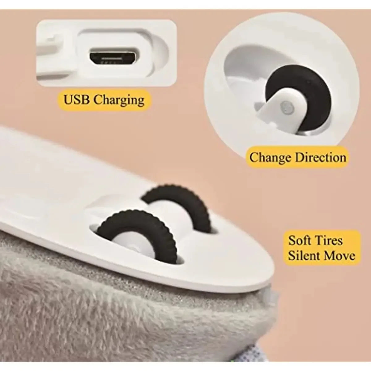 Interactive Electric Cat Toy – Touch-Activated Mouse Teaser for Self-Play & Pet Exercise